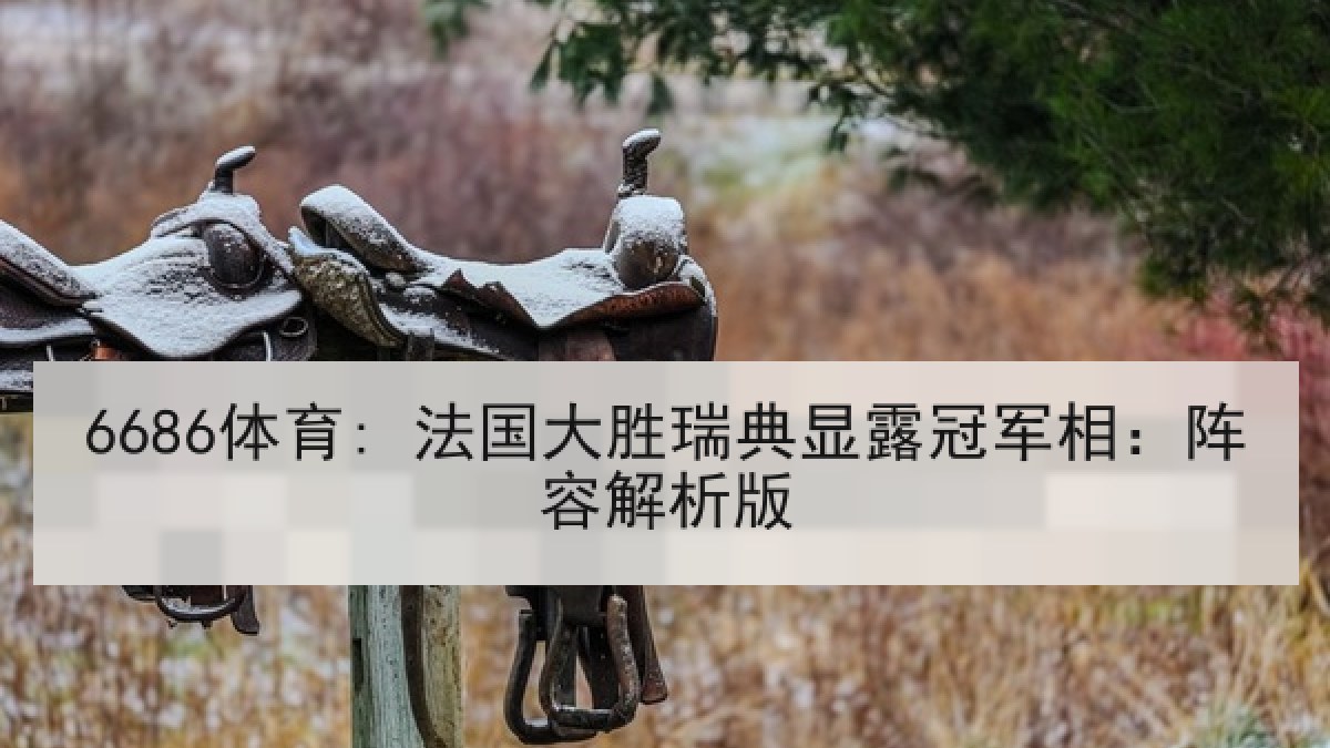 6686体育: 法国大胜瑞典显露冠军相：阵容解析版